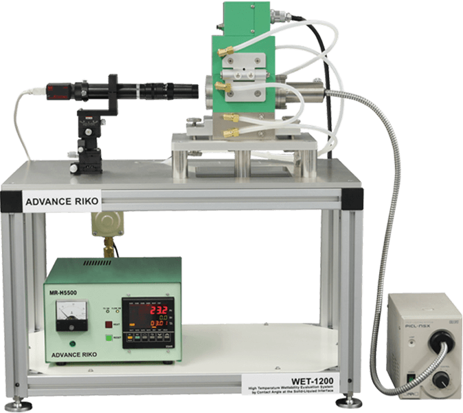 高温濡れ性試験・固液間接触角測定装置WET-1200イメージ