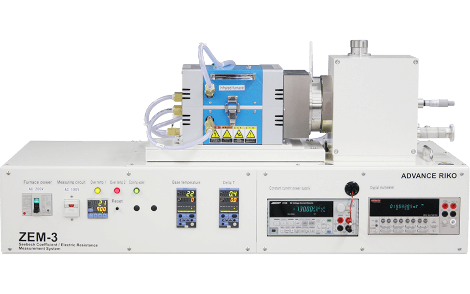 熱電特性評価装置ZEM-3シリーズイメージ